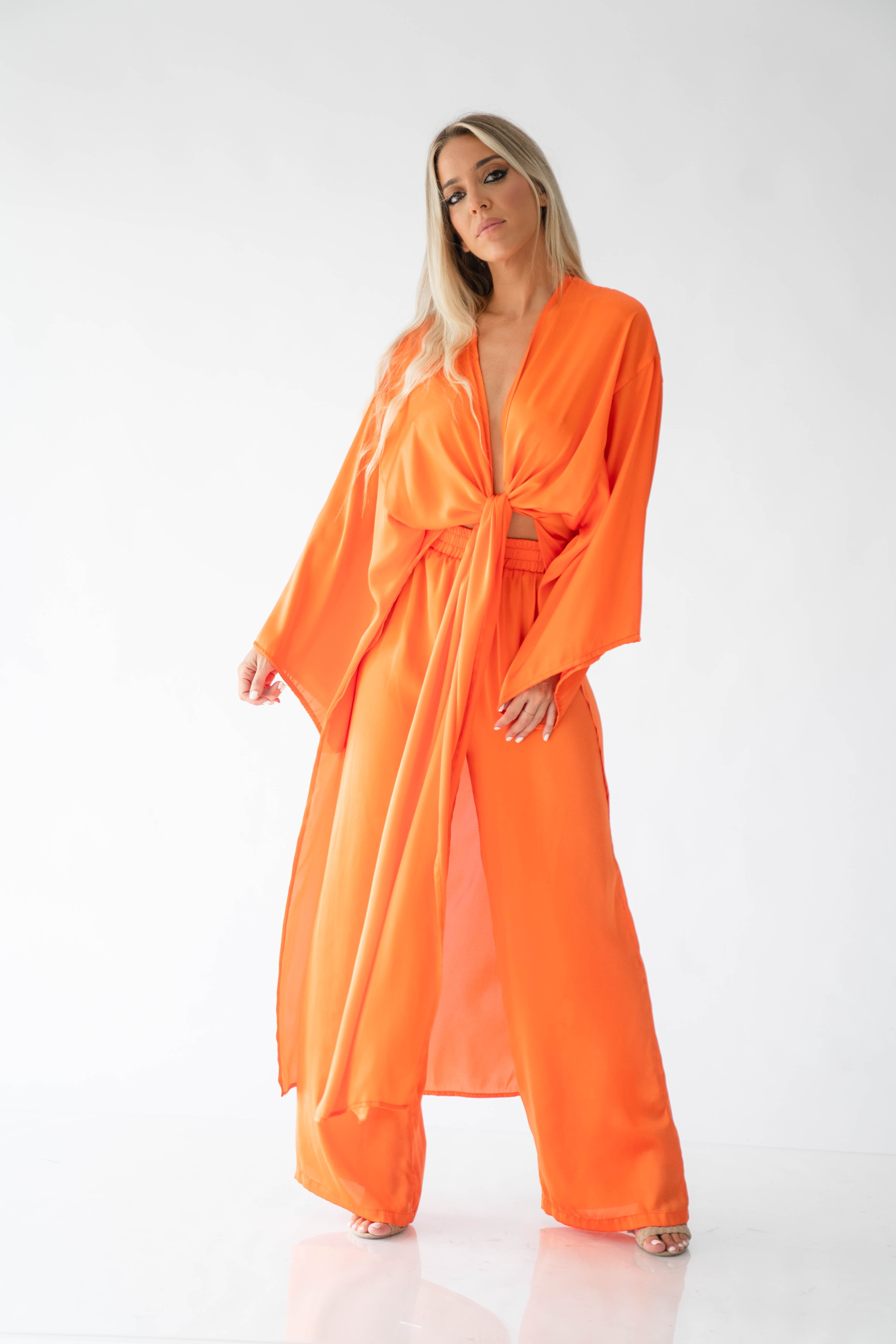 Conjunto Ellen naranja