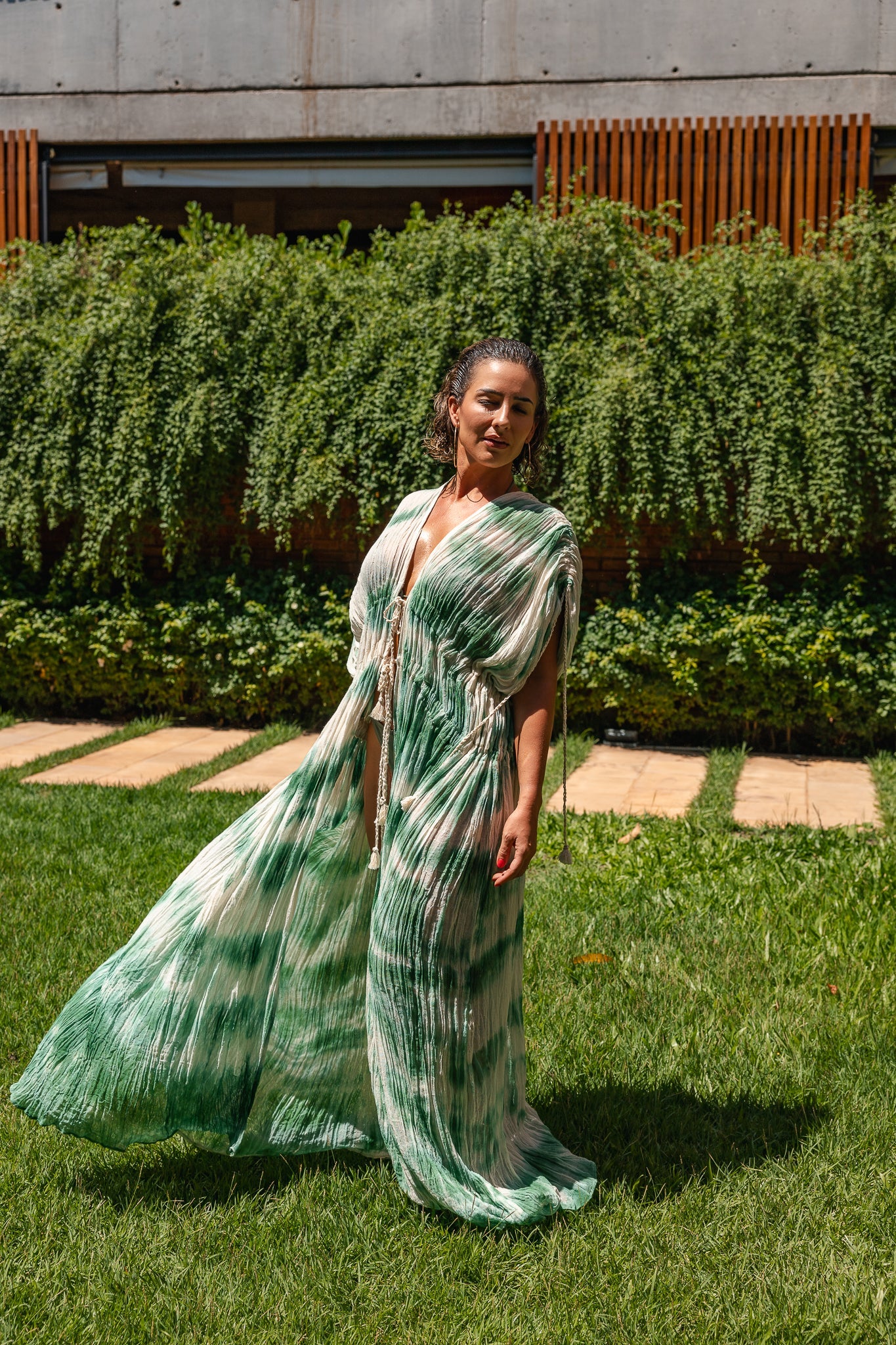 Kimono Amasado Lienzo Doble Carret En Cintura Elma