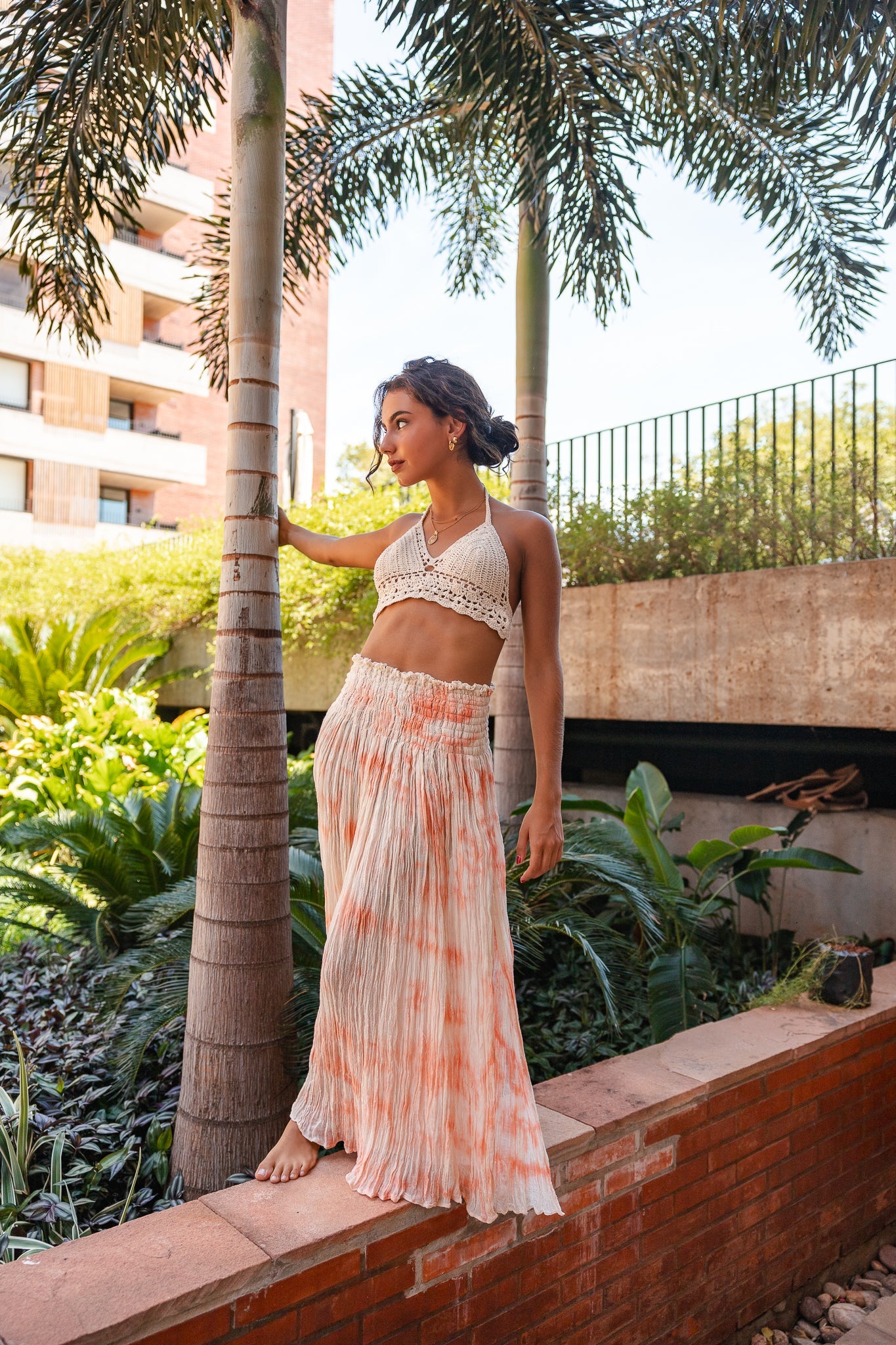 Palazo Abertura Al Costado Lienzo Amasado Ciana