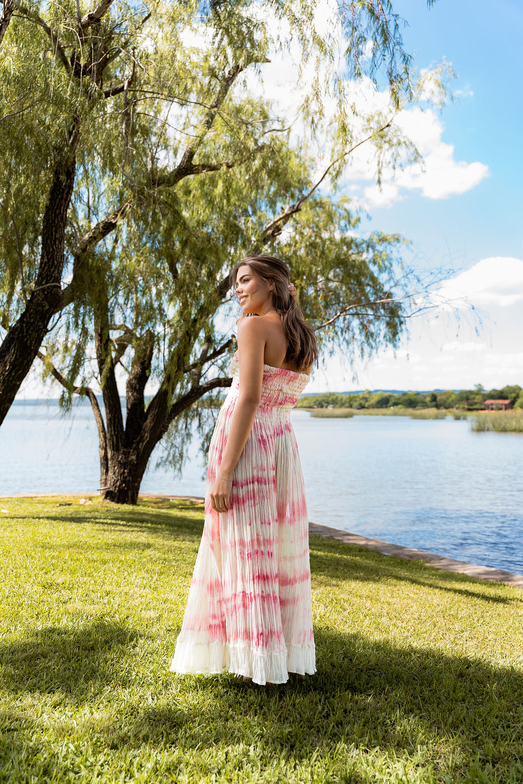 Kaftan enterizo strapless
