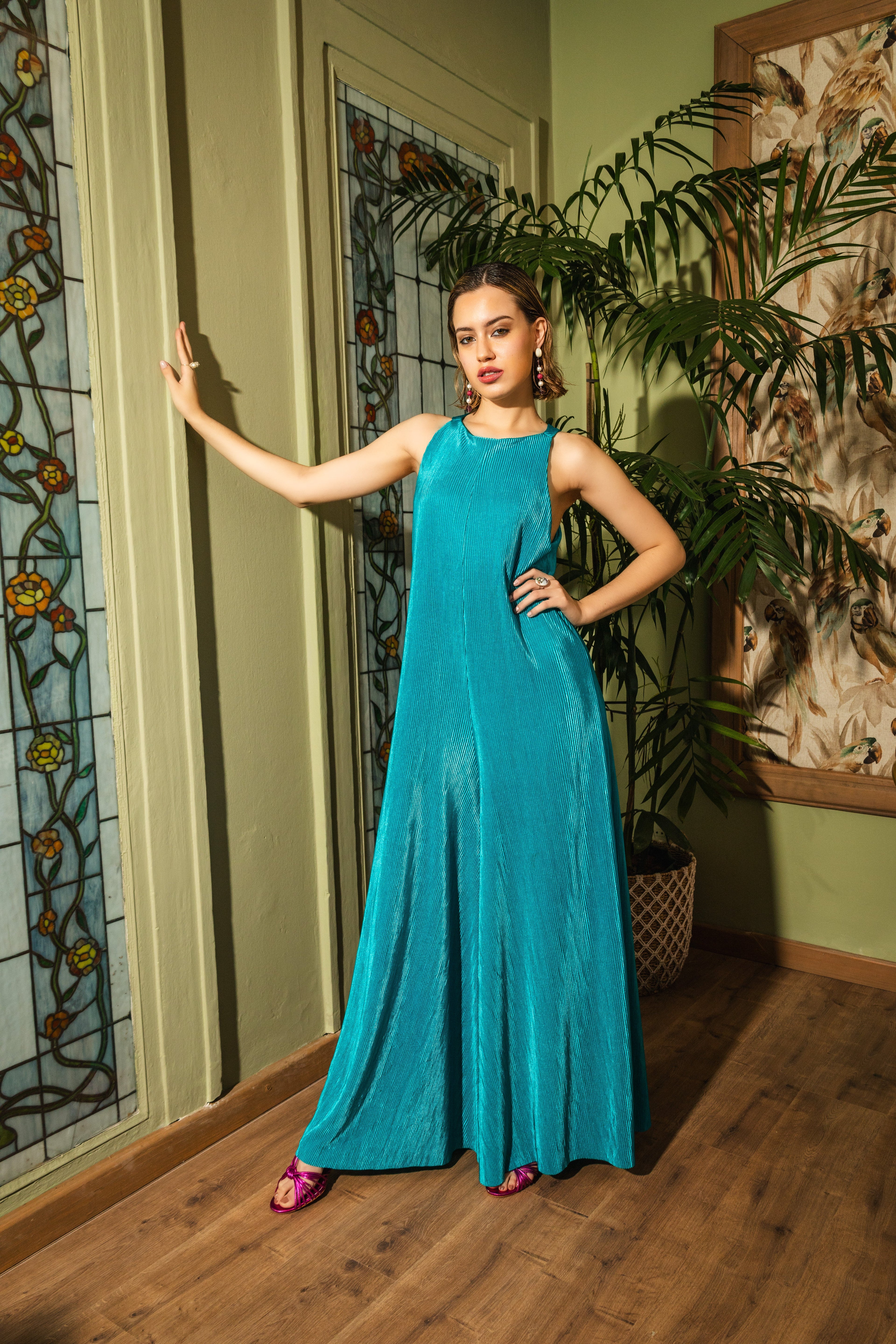 Enterizo Nadadora Jersey Plizada Bela